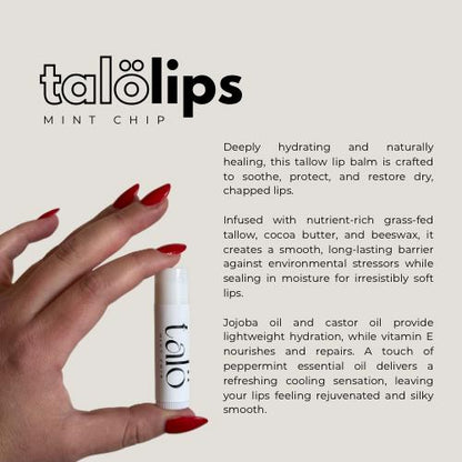 Tallow Lip Balm | Mint Chip