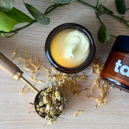 CC Cream | Calendula & Chamomile Tallow Cream | Eczema + KP Aid | Extreme Dry Skin Cream