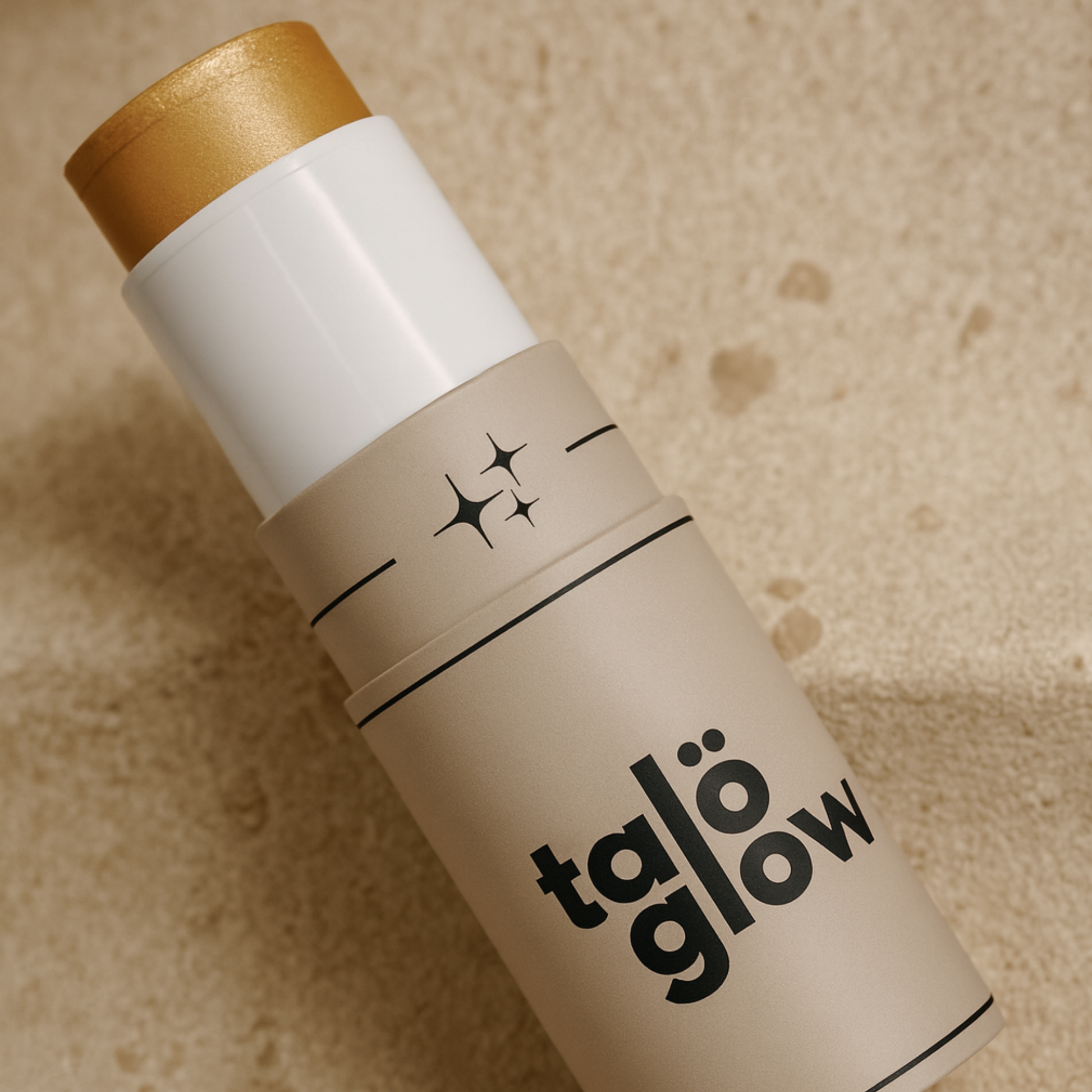 tallow and mica powder shimmer balm body highlighter 